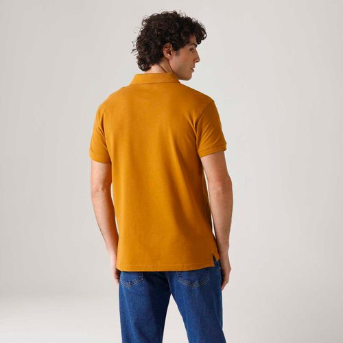 Camisa Polo Levi's® Manga Curta Caqui