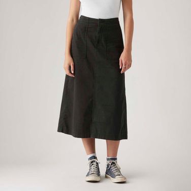 Saia Levi's® Surplus Midi Preta