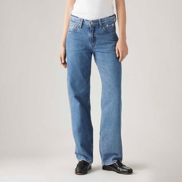 Calça Jeans Levi's® Wellthread Baggy Dad Lavagem Clara