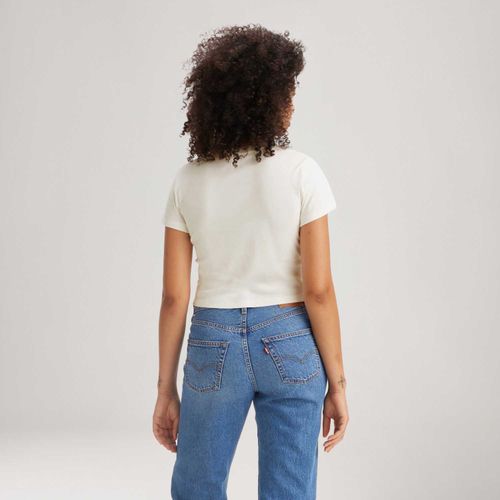 Camiseta Levi's® GR Essential Sporty Branca Manga Curta