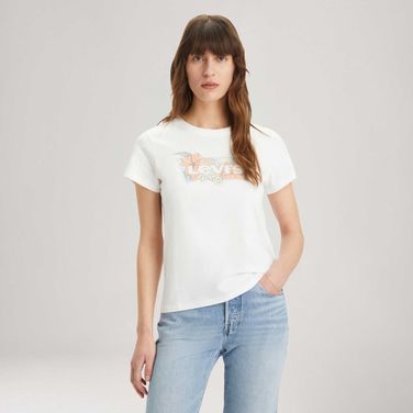 Camiseta Levi's® The Perfect Branca Manga Curta