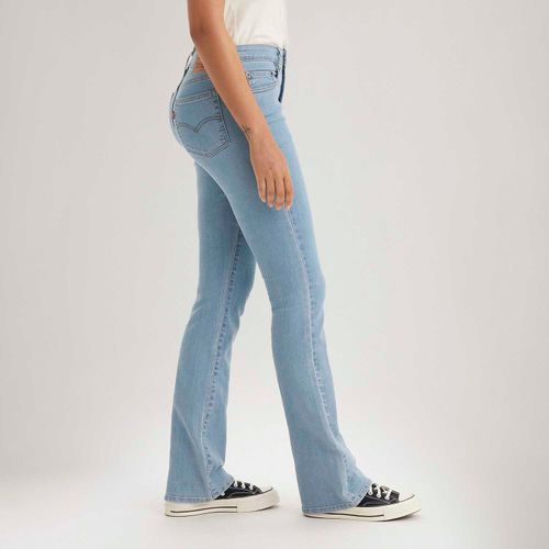 Calça Jeans Levi's® 725 High Rise Bootcut Lavagem Clara