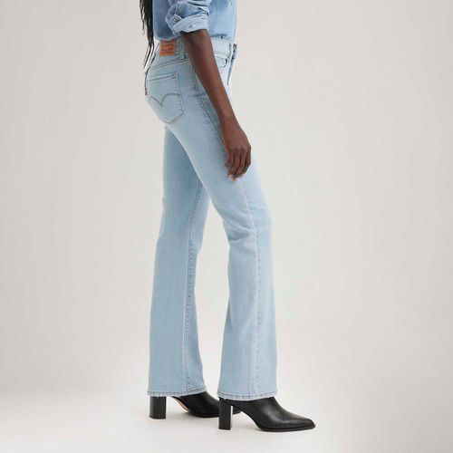 Calça Jeans Levi's® 315 Shaping Boot Lavagem Clara