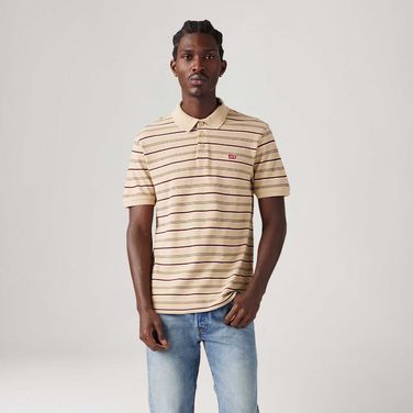 Polo Levi's® HM Listrada Manga Curta