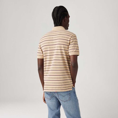 Polo Levi's® HM Listrada Manga Curta