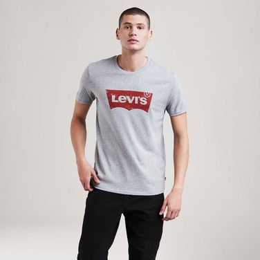 Camiseta Levi's® Graphic Set-In Neck Cinza