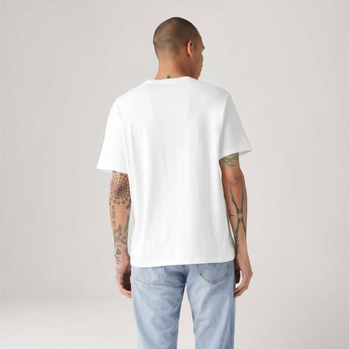 Camiseta Levi's® Relaxed Fit Branca Manga Curta