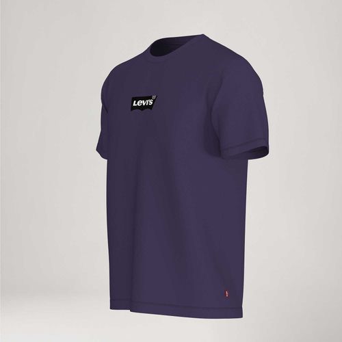 Camiseta Levi's® Graphic Crewneck Roxa Manga Curta
