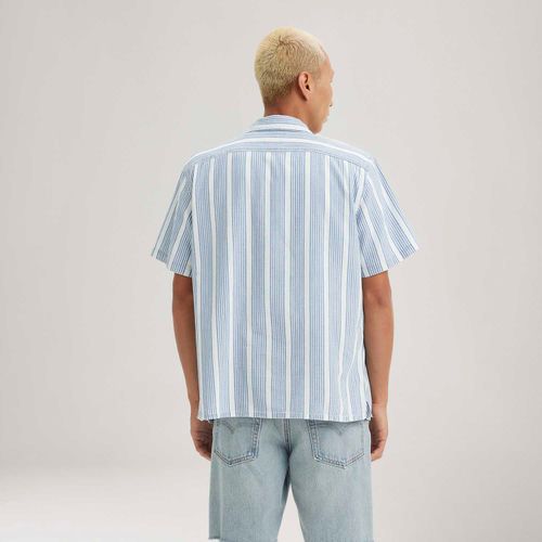 Camisa Levi's® The Sunset Camp Listrada Manga Curta