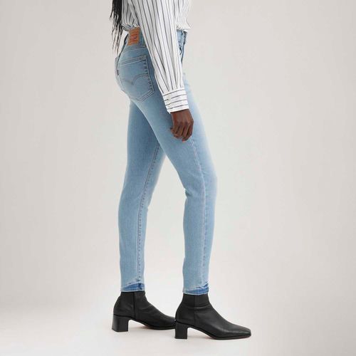 Calça Jeans Levi's® 721 High Rise Skinny Lavagem Clara