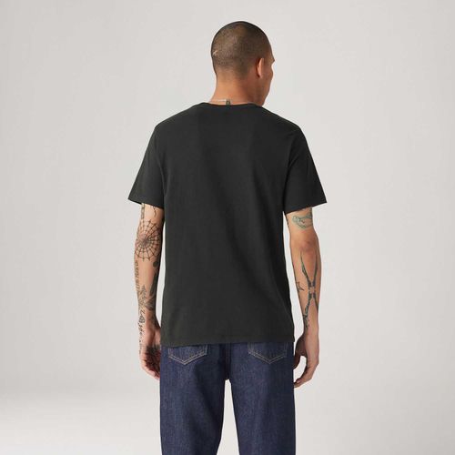 Camiseta Levi's® Graphic Set-In Neck Preta Manga Curta