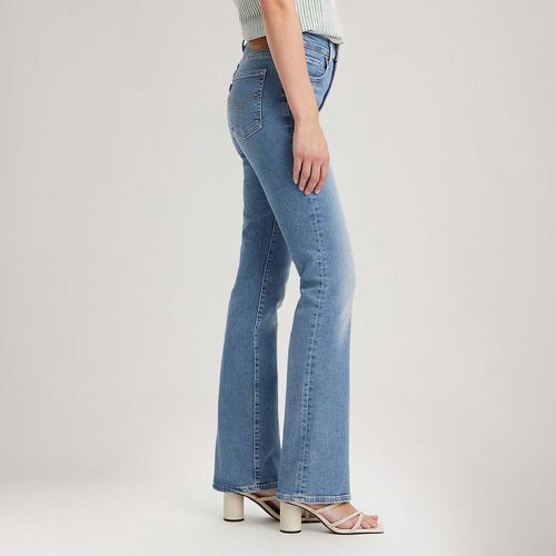 Calça Jeans Levi's® 725 High Rise Bootcut Lavagem Clara
