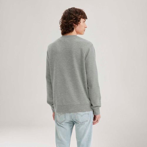 Moletom Levi's® Classic Sweater Cinza Manga Longa