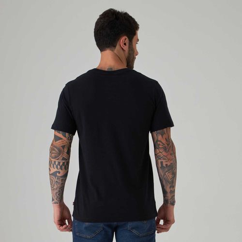 Camiseta Levi's® Graphic Crewneck Preta Manga Curta