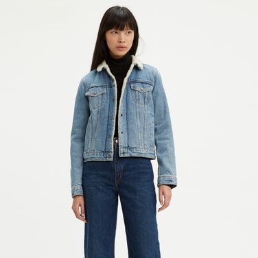 Jaqueta Jeans Levi's® Sherpa Original
