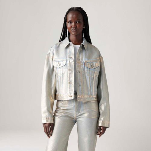 Jaqueta Levi's® Shrunken 90'S Metalizada
