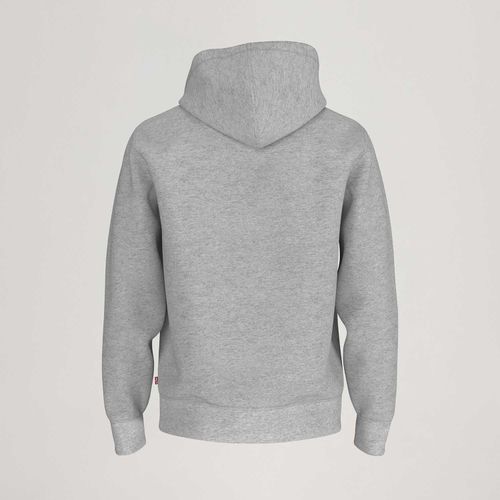 Moletom Levi's® Standard Graphic Hoodie Cinza com Capuz Manga Longa
