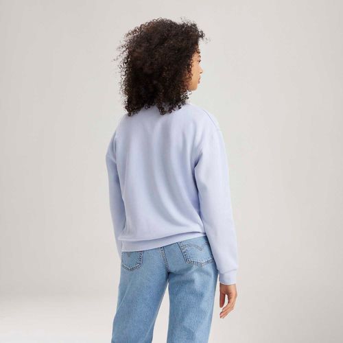 Moletom Levi's® Everyday Sweatshirt Azul Manga Longa