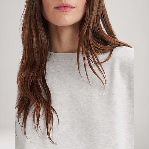 Moletom Levi's® Everyday Sweatshirt Cinza Manga Longa