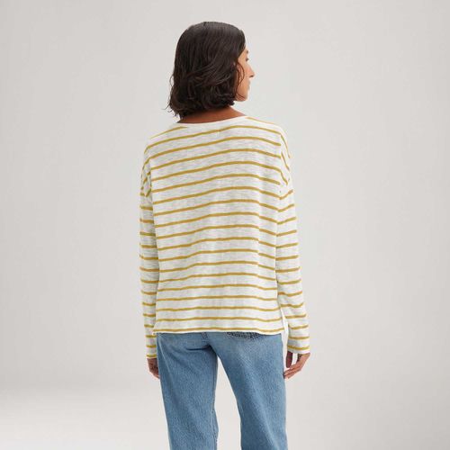 Blusa Levi's® Margot Amarela Manga Longa