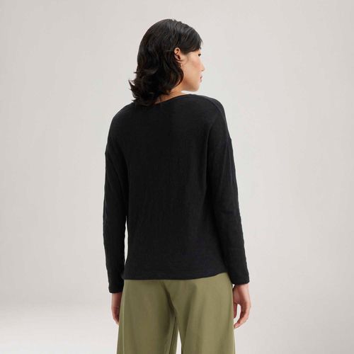 Blusa Levi's® Margot Preta Manga Longa