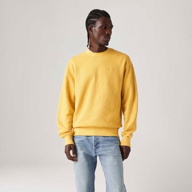 Moletom Levi's® Authentic Crew Amarelo