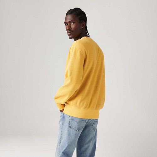 Moletom Levi's® Authentic Crew Amarelo