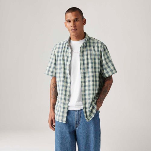 Camisa Levi's® Authentic Buttom Manga Curta