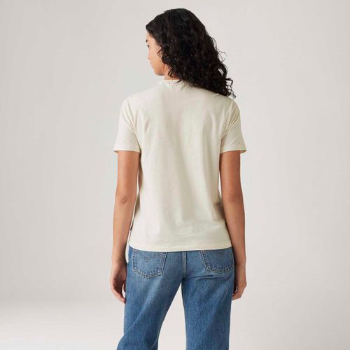 Camiseta Levi's® Iconic Graphic Branca Manga Curta