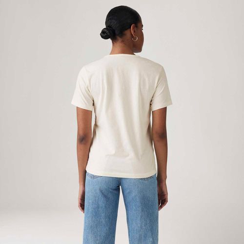 Camiseta Levi's® Iconic Graphic Branca Manga Curta