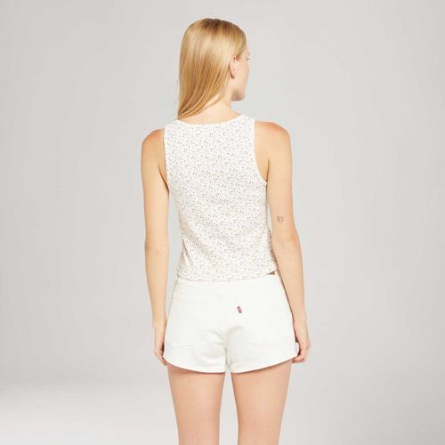 Regata Levi's® Dry Goods Pointelle Tank Off White