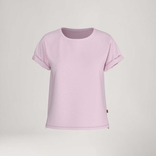 Blusa Levi's® Margot Rosa Manga Curta