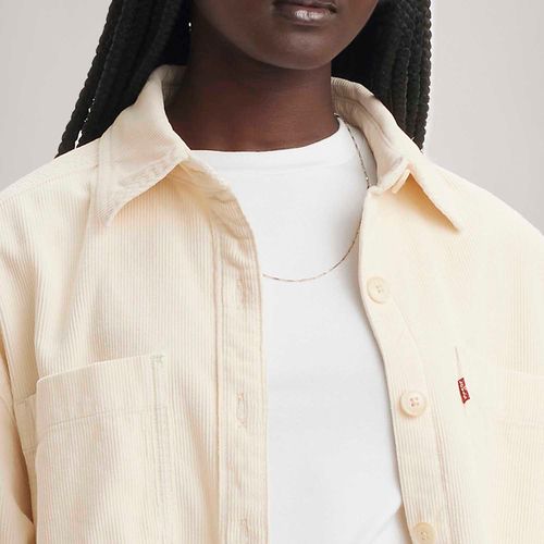 Camisa Levi's® Orion Corduroy Overshirt Off White