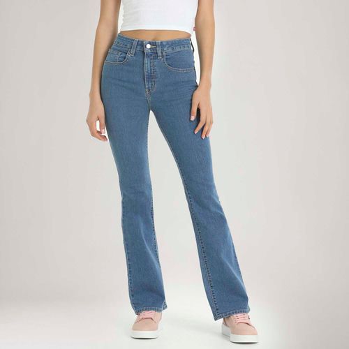 Calça Jeans Levi's® 725® High Rise Bootcut Lavagem Média