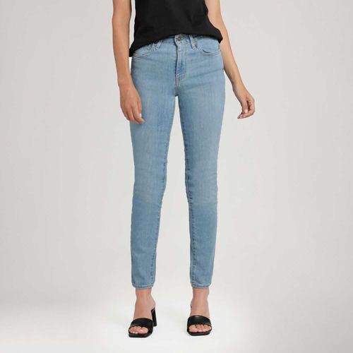 Calça Jeans Levi's® 721® High Rise Skinny Lavagem Clara