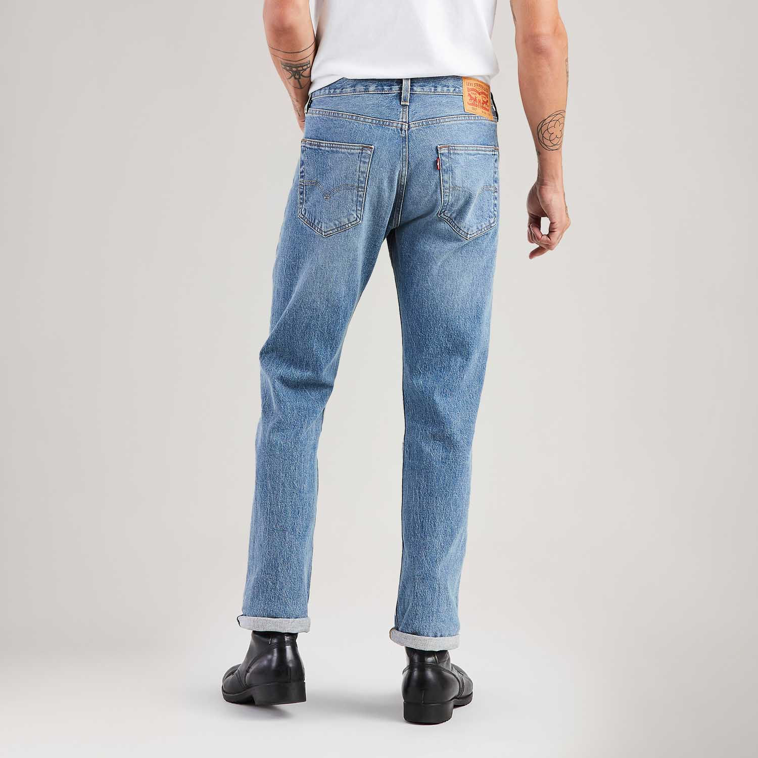 Calça Jeans Levi's® 501® Original Lavagem Clara - Levi's® Brasil