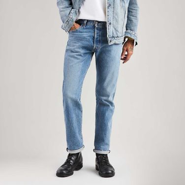 Calça Jeans Levi's® 501® Original Lavagem Clara