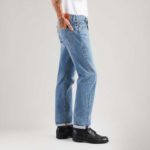 Calça Jeans Levi's® 501® Original Lavagem Clara