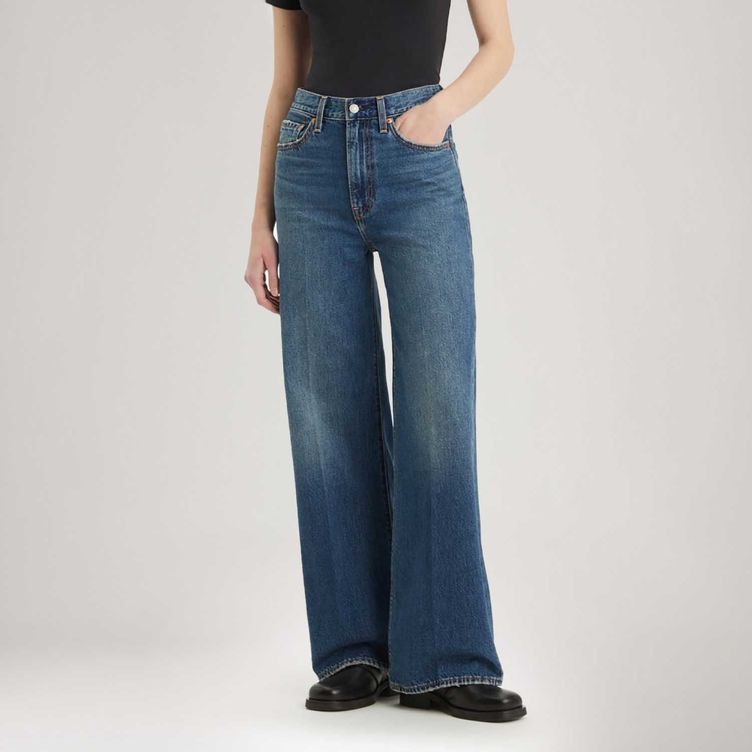 Calça Jeans Levi's® 724® High Rise Straight Lavagem Escura