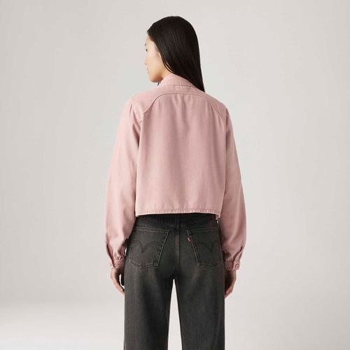 Camisa Levi's® Tyla Rosa Manga Longa