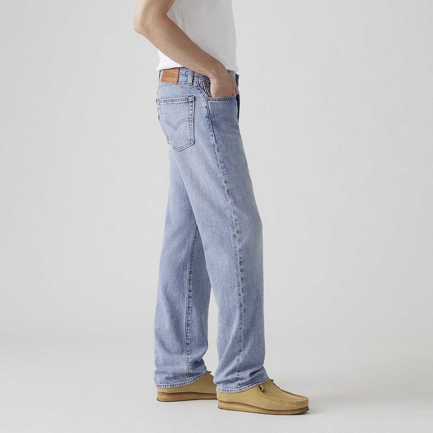Calça Jeans Levi's® Relaxed Straight Lavagem Clara - Levi's® Brasil