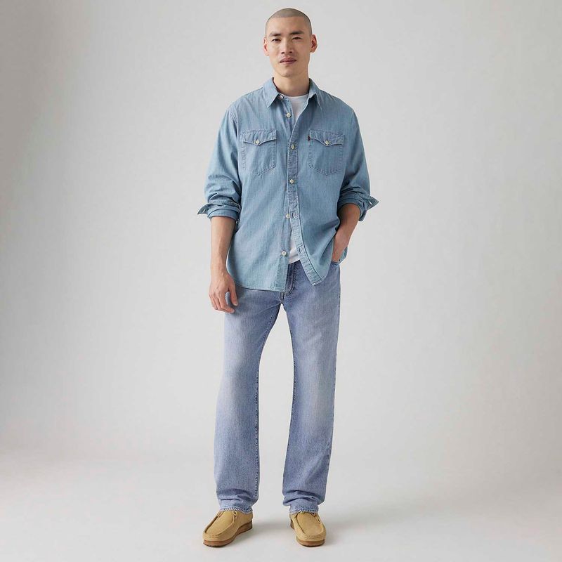 Calça Jeans Levi's® Relaxed Straight Lavagem Clara - Levi's® Brasil