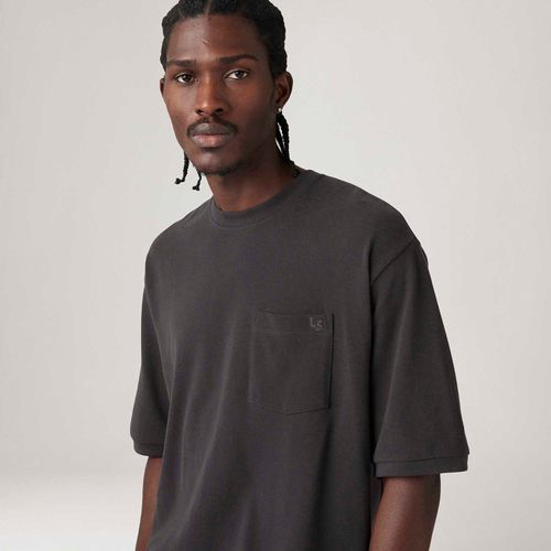 Camiseta Levi's® Half Sleeve Pique Preta Manga Curta