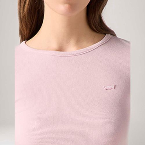Blusa Levi's® Hayes Azul Manga Curta