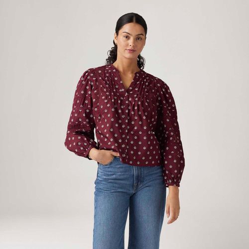 Blusa Levi's® Mandy Vermelha Manga Longa