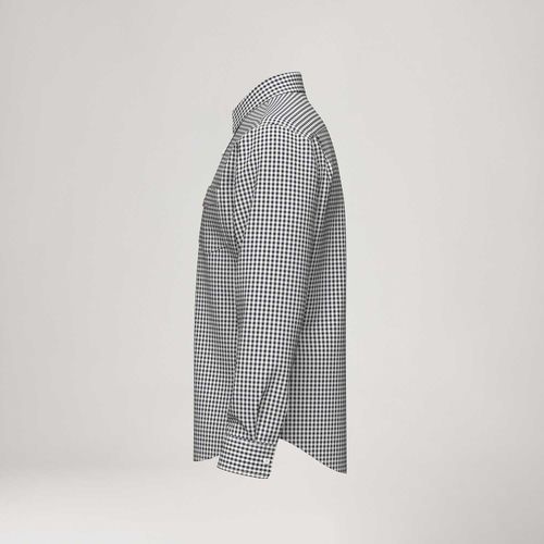 Camisa Levi's® Classic Standad Cinza Manga Longa