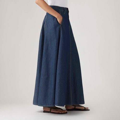 Saia Jeans Levi's® XL Skirt Lavagem Escura