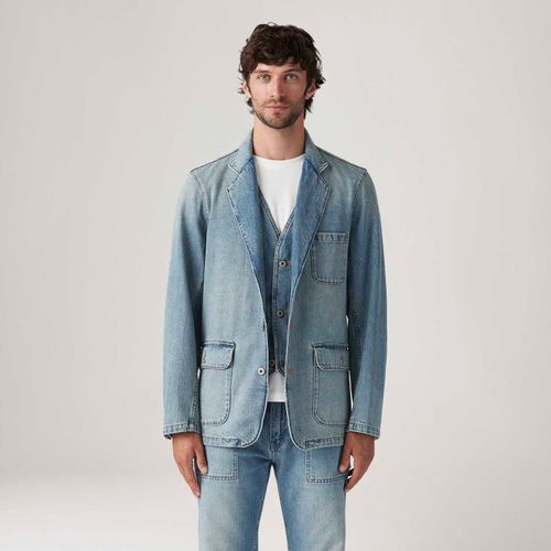 Blazer Jeans Levi's® Mission Lavagem Média