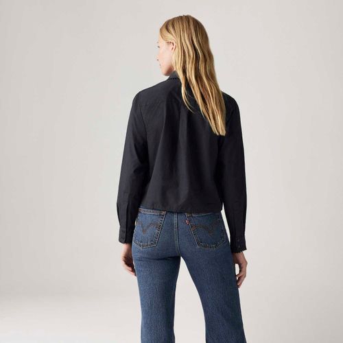 Camisa Levi's® Winona Preta Manga Longa