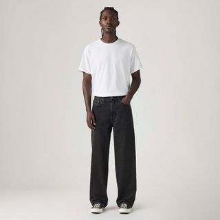 Calça Jeans Levi's® 578® Baggy Preta - Levi's® Brasil